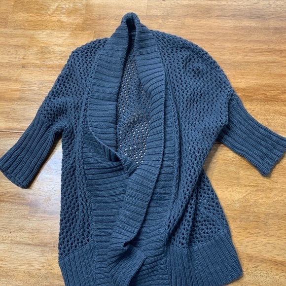 Express Open Front Cardigan - Picture 6 of 6
